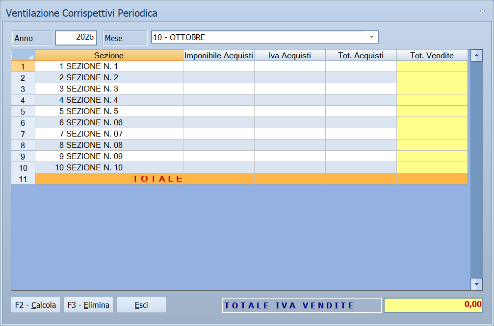 Liquidazione IVA periodica